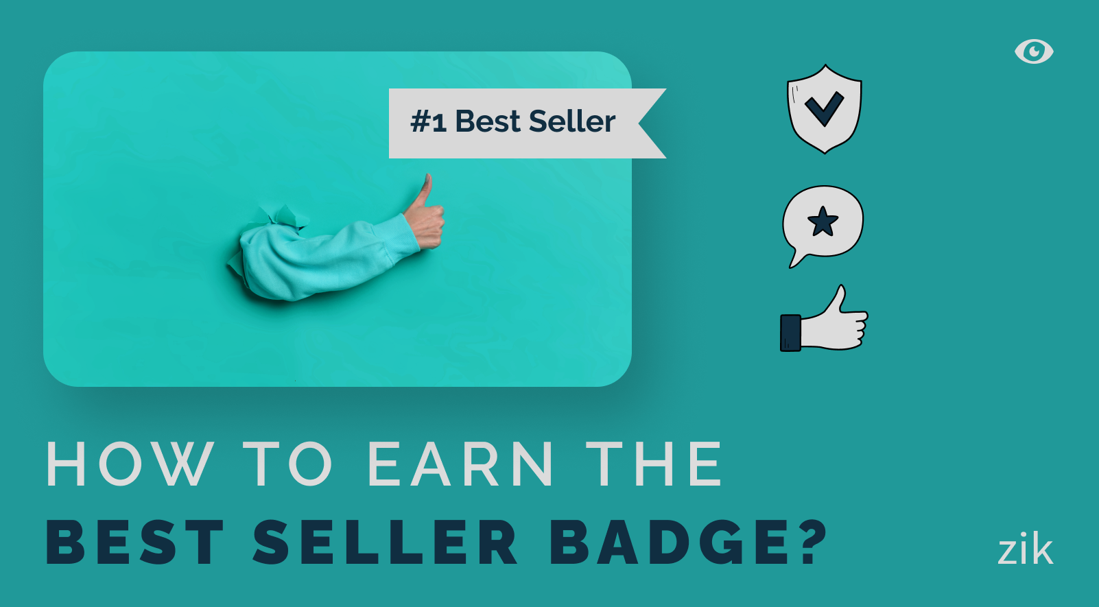 wie man das Best Seller Badge verdient